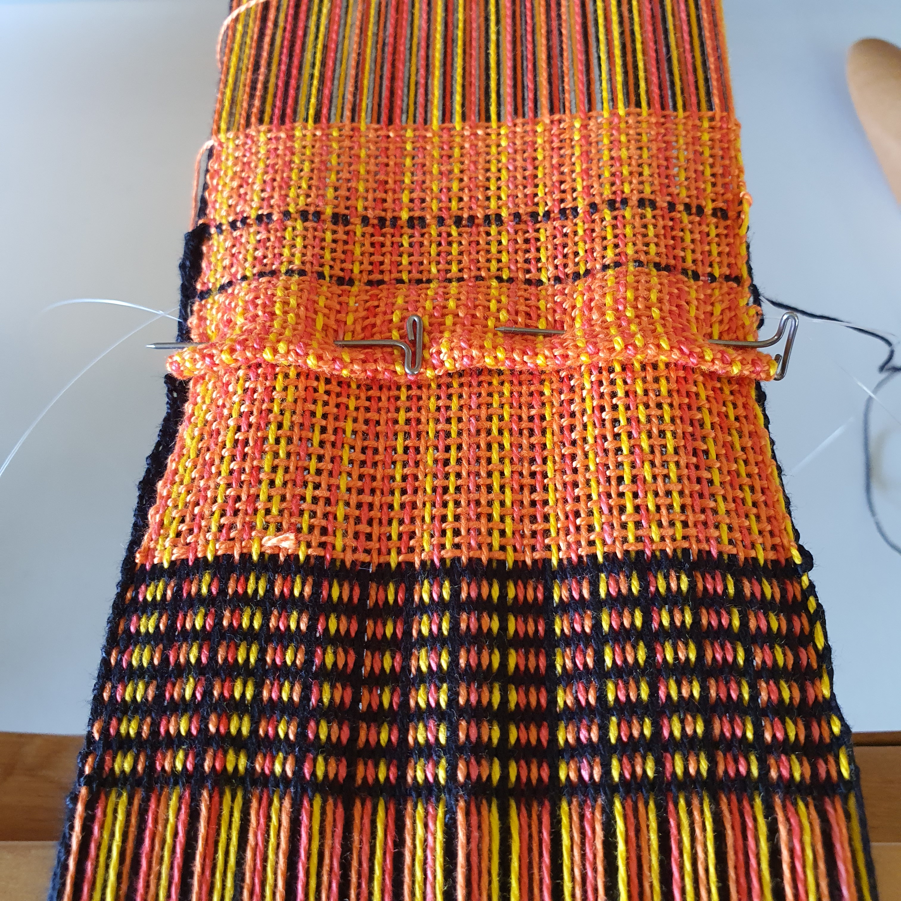 3-D Double Weave Samplers – Kate Alberta Weaving